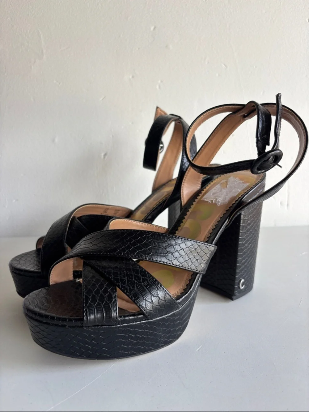 Circus by Sam Edelman Black Platform Heels